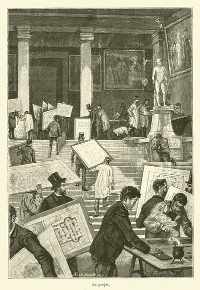 A vésési projekt alkotó: French School