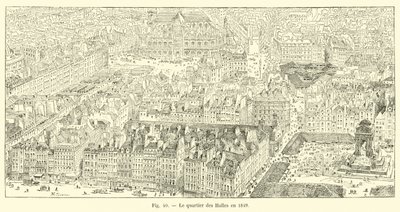 A Halles negyed 1849-ben alkotó: French School