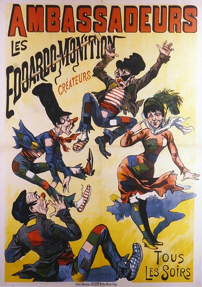 Les Ambassadeurs Plakat von French School