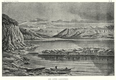The Lacustrine Cities (metszet) alkotó: French School