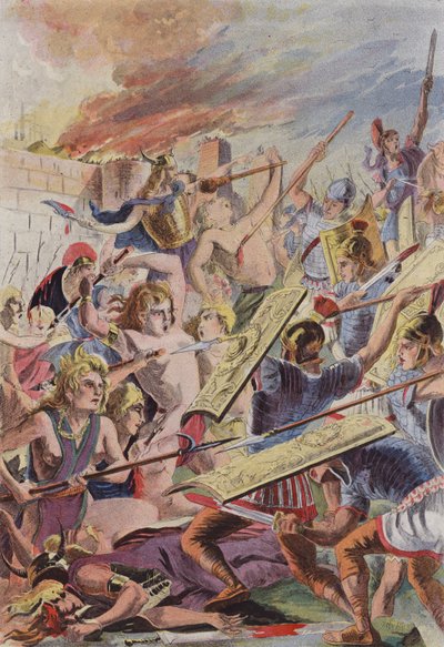 Vercingetorix Gauloise-jai alkotó: French School