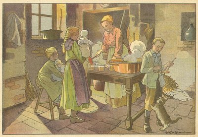 Dzsemek (színes litográfia) alkotó: French School