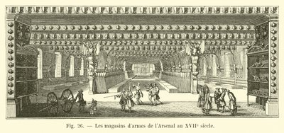 Az Arzenál fegyverraktárai a XVII alkotó: French School