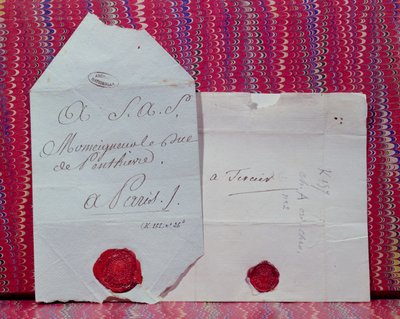 Lettres de cachet (Királyi parancs a száműzetésre vagy a börtönbe zárásra) alkotó: French School