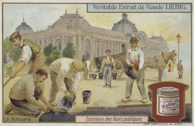 Liebig kártya útkarbantartással alkotó: French School