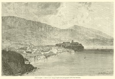 Lipari szigete (metszet) alkotó: French School
