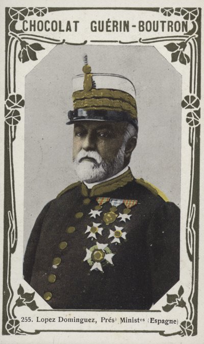 Lopez Dominguez, elnöki miniszterek, Spanyolország (színes fotó) alkotó: French School