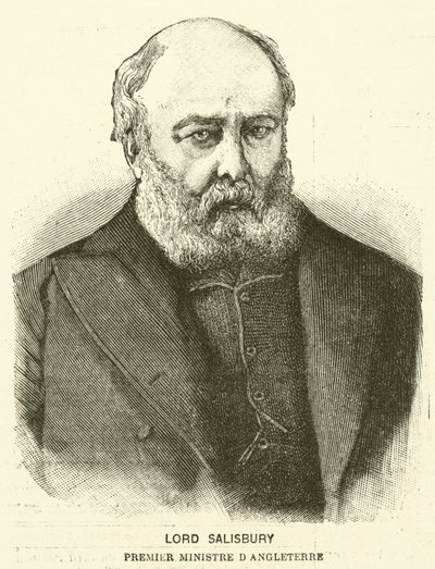 Lord Salisbury, brit miniszterelnök (metszet) alkotó: French School