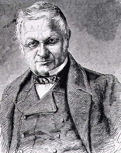 Louis-Adolphe Thiers (1797-1877) francia államférfi, történész és újságíró (metszet) alkotó: French School