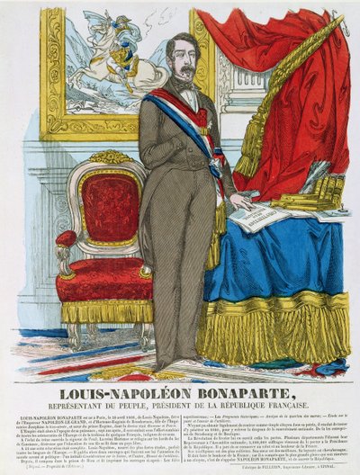 Louis-Napoleon Bonaparte (1808-73) leendő Napóleon III alkotó: French School