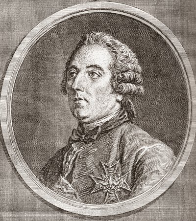 Louis César de La Baume Le Blanc, duc de Vaujours, duc de La Vallière, 1708 1780. Francia nemes, bibliofil és katona. Az 1908-ban megjelent Les Heures Libresből. alkotó: French School