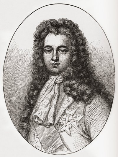 Louis François Marie Le Tellier Barbezieux márki, 1668 1701. francia államférfi. Az 1908-ban megjelent Les Heures Libresből. alkotó: French School