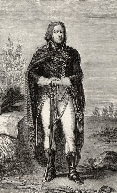 Louis Lazare Laroche, Louis Blanc (1811-82) "Histoire de la Revolution Francaise" című művéből alkotó: French School