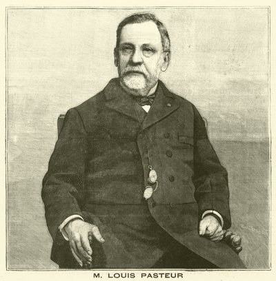 Louis Pasteur, französischer Mikrobiologe von French School
