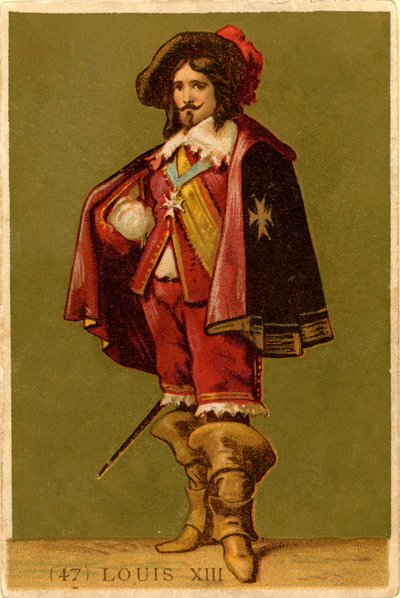 Lajos XIII alkotó: French School