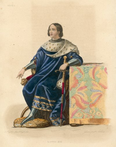 XII. Lajos (színes metszet) alkotó: French School