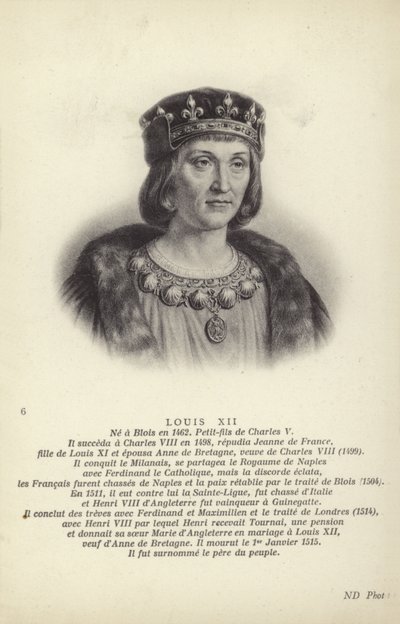 Lajos XII alkotó: French School