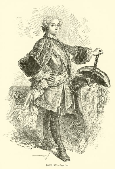 Lajos XV alkotó: French School