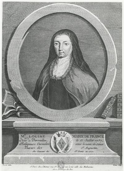 Louise-Marie francia (metszet) alkotó: French School