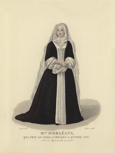 Louise Adelaide Orleans-ból, francia hercegnő alkotó: French School