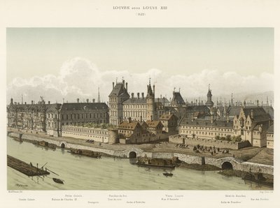 Louvre XIII. Lajos vezetése alatt, 1622 alkotó: French School