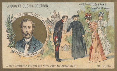 Ludovic Halevy (1834-1908), drámaíró, operettek és operák librettista, valamint francia regényíró, a „L