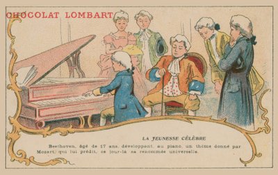 Ludwig van Beethoven 17 évesen zongorázott alkotó: French School