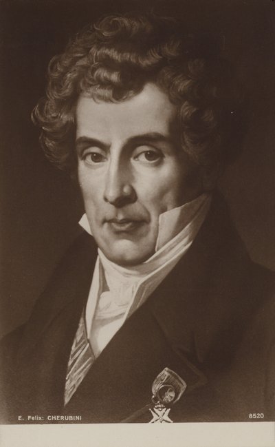 Luigi Cherubini olasz zeneszerző (1760-1842) alkotó: French School
