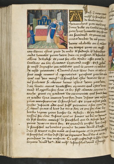 MS Hunter 252 160v oldal, Cent Nouvelles Nouvelles, 1461-62 körül alkotó: French School