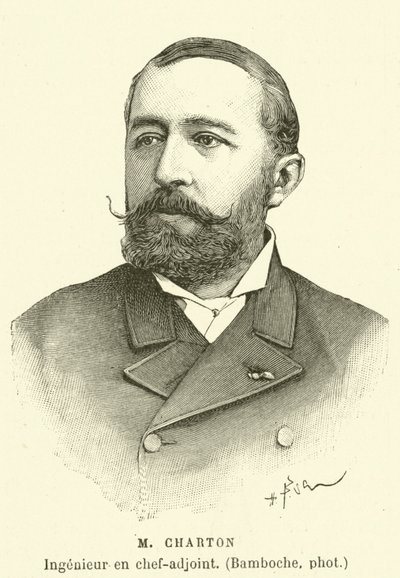M Charton, főmérnök-helyettes (metszet) alkotó: French School
