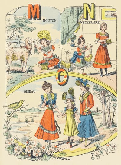 M N O: birka, szükségszerű, madár alkotó: French School