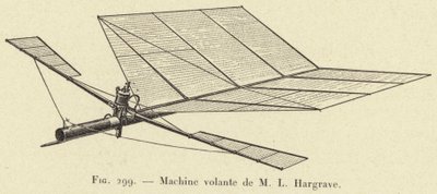 Repülőgép, M L Hargrave (metszet) alkotó: French School