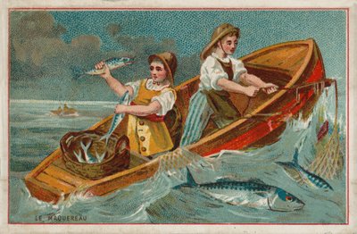 Makréla (chromolitho) alkotó: French School