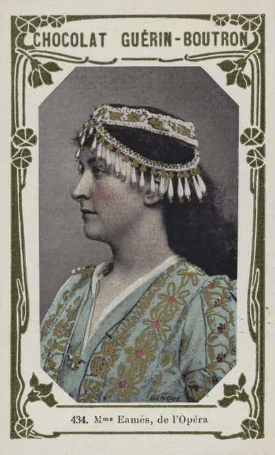 Madame Eames, de lOpera (színes fotó) alkotó: French School