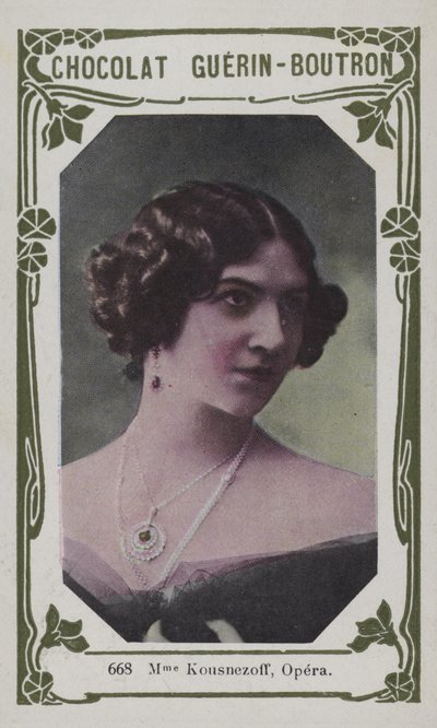 Madame Kousnezoff, Opera (színes fotó) alkotó: French School