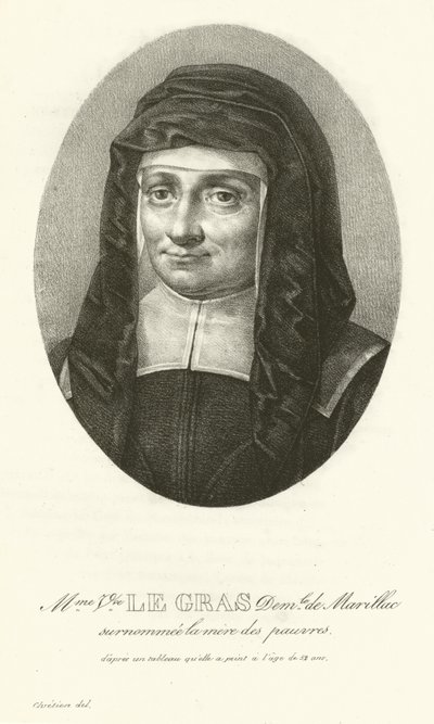 Madame Le Gras, Louise de Marillac alkotó: French School