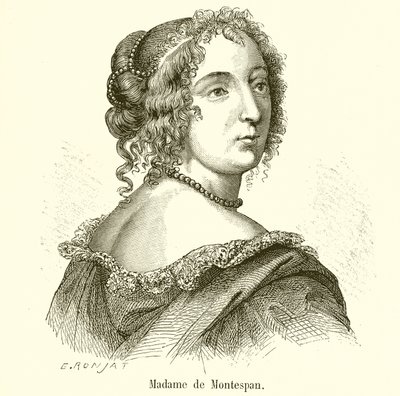 Madame de Montespan alkotó: French School