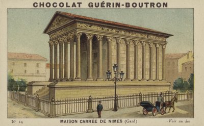 Nimes téri háza, Gard alkotó: French School