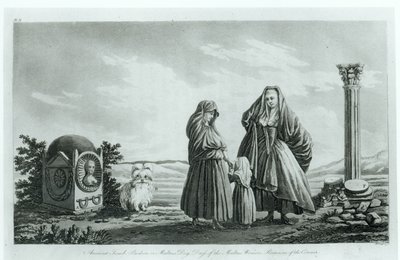 Pierre Marie Louis de Boisgelin de Kerdu máltai nők az ókori és modern Máltáról, 1805-ben alkotó: French School