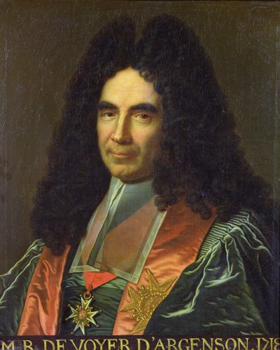 Marc-Rene de Voyer de Paulmy (1652-1721), d