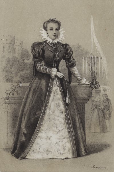 Marguerite D’York, Margaret Of York (metszet) alkotó: French School