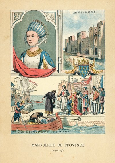 Provence-i Marguerite alkotó: French School