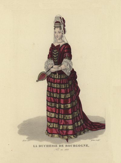 Savoyai Marie-Adelaide, Burgundia hercegnője alkotó: French School