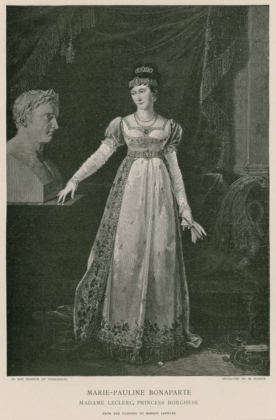 Marie Pauline Bonaparte alkotó: French School