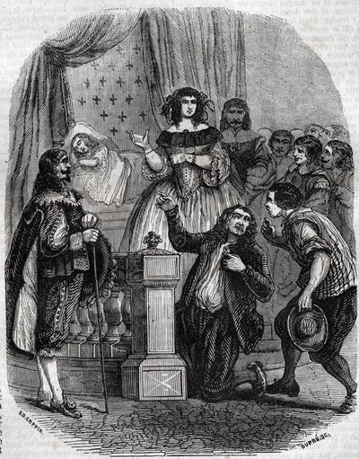 Marie de Medicis (1573-1642), Franciaország királynője és a királyság régense fia számára, ágyban alszik – Marie de 