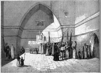 Maronita rítus - Bapteme Metualis családban - Bejrút alkotó: French School