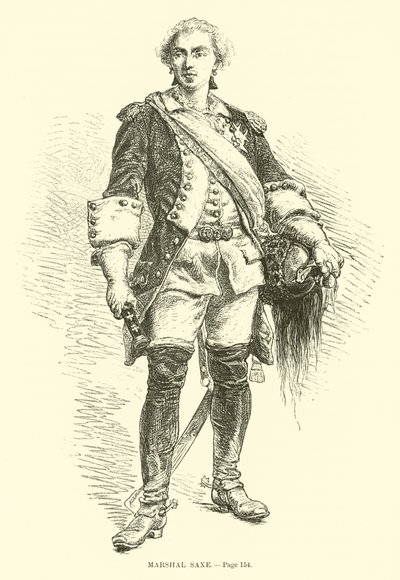Saxe marsall alkotó: French School