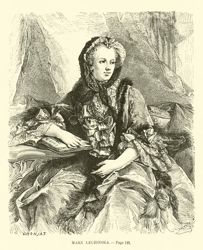 Leczinska Mária alkotó: French School