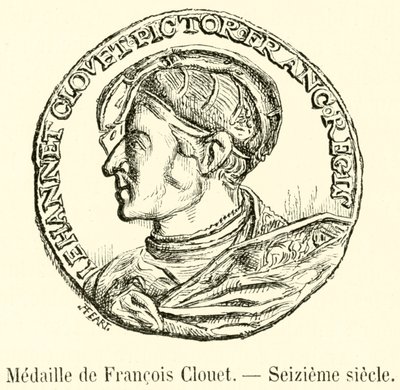 Francois Clouet érme, tizenhatodik század (metszet) alkotó: French School