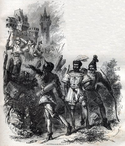 VI. Kelemen pápa zsoldosai és banditái (Peter Roger alkotó: French School